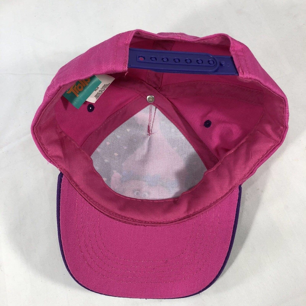 Dreamworks Trolls Baseball Hat Girls Pink Purple Adjustable Snapback Cap OSFM - Picture 9 of 13